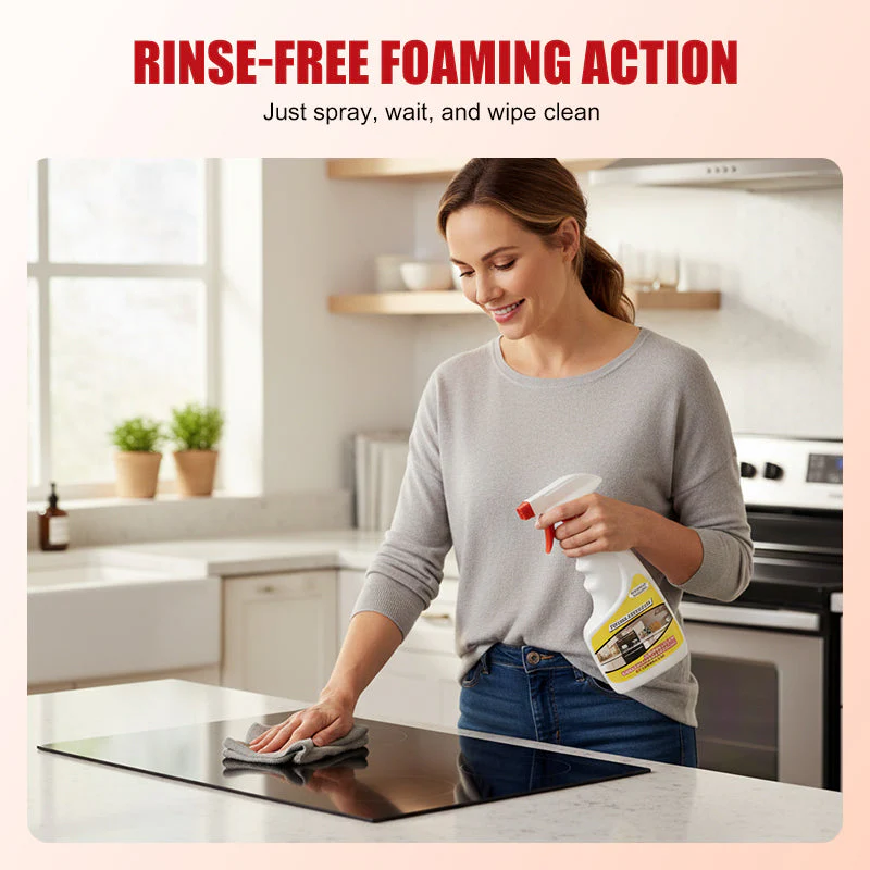 🧼 Powerful Kitchen Degreaser – Spray, Wipe, Shine – No Rinse Needed! 🍳✨ Tough on grease, gentle on surfaces – your kitchen’s new best friend. 💪🧽 - Image 4
