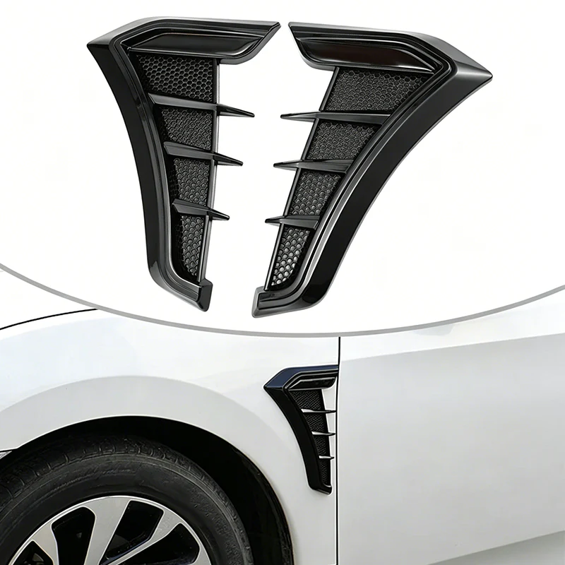 🏎️ 50% OFF When You Buy 2!🔥 Car Side Fender Vents Stickers – Sporty Design & Scratch Cover – Universal TPU Decorative Trim ✨ - Image 2