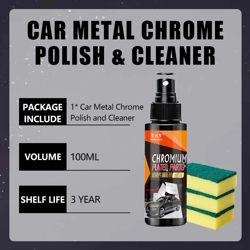 Car Metal Chrome Polish & Cleaner - Image 8