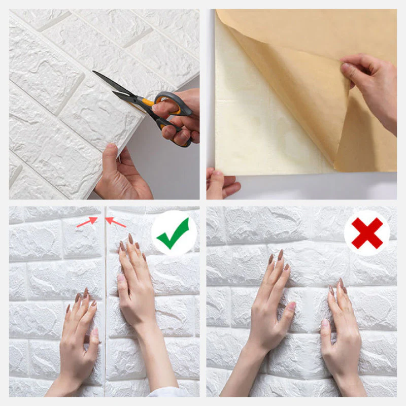🏡🎨3D Textured Wall Panel - Peel & Stick🖐️ Easy to Apply, Effortless Decor, Transform Your Space in a Flash! - Image 7