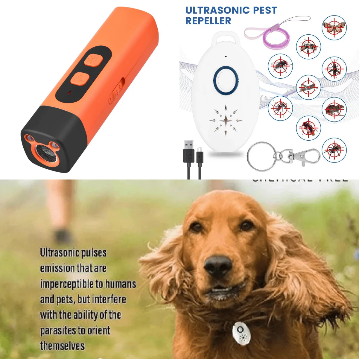 💥Ultra-secure-Ultrasonic Dog Bark Deterrent Device – Humane & Effective Dog Repeller - Image 9