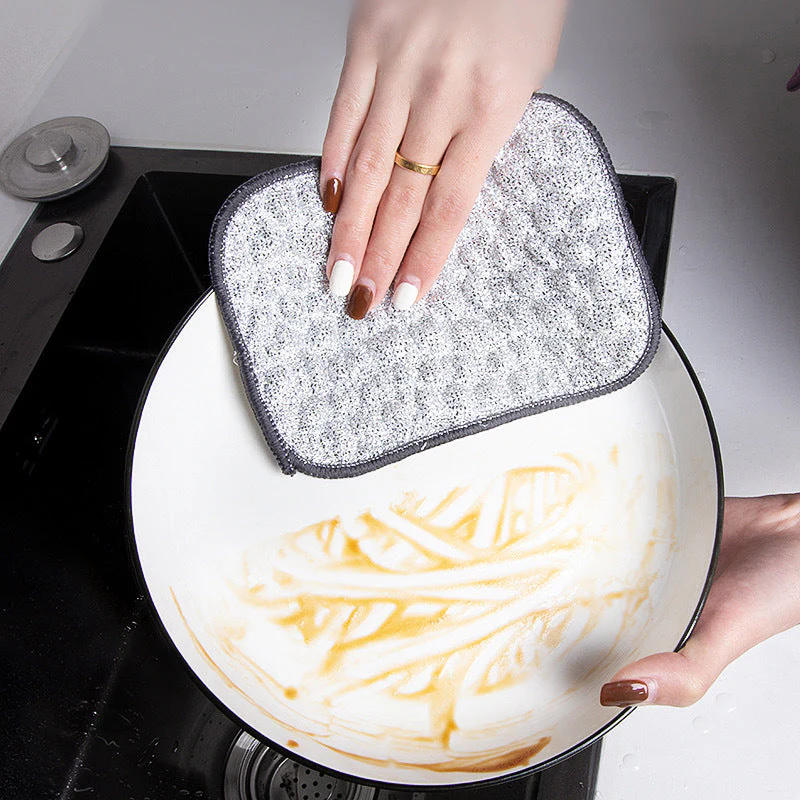 Double-Side Scratch-Free Wire Dishcloth - Image 4