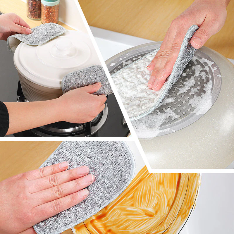 Double-Side Scratch-Free Wire Dishcloth - Image 5