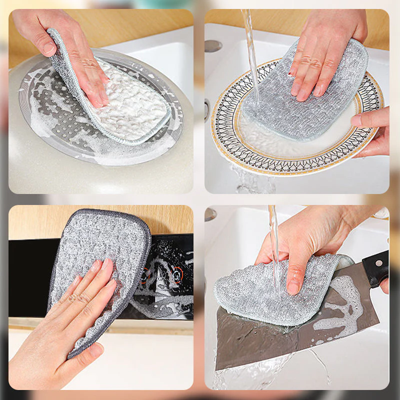 Double-Side Scratch-Free Wire Dishcloth - Image 6