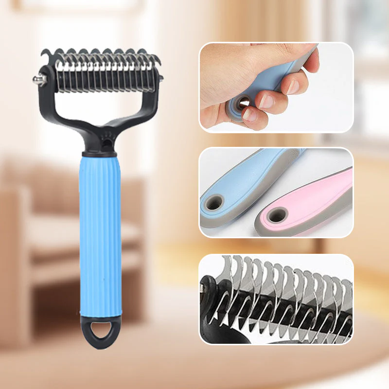 Double sided pet grooming brush - Image 9
