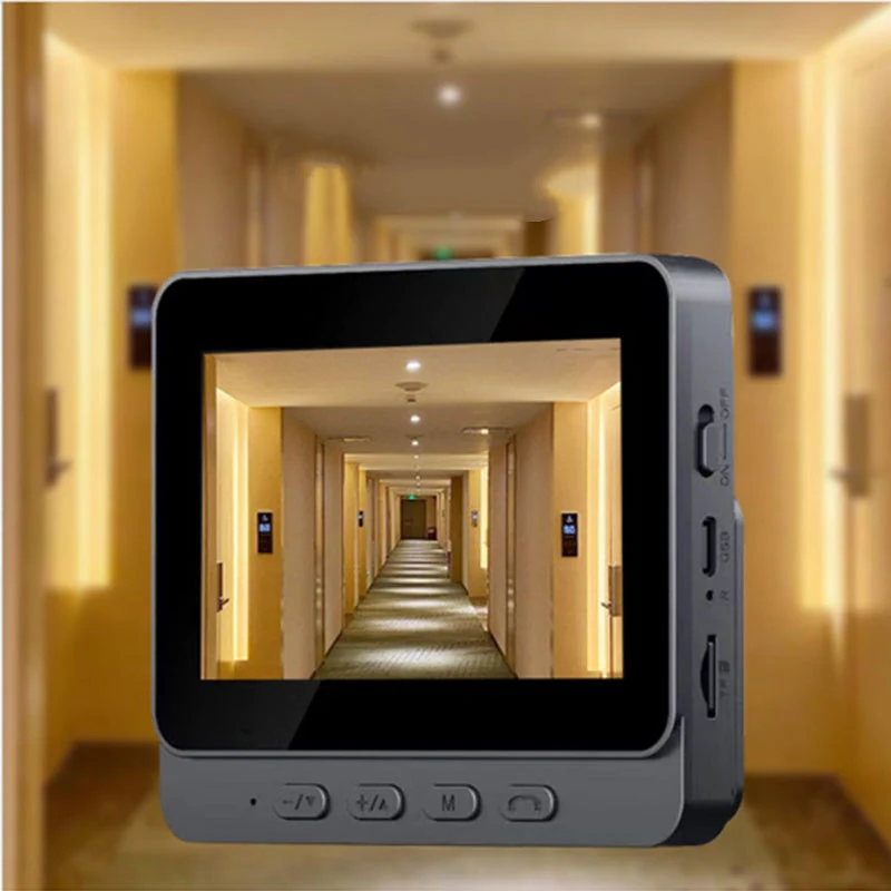 Wireless doorbell camera: 1080P, 170° angle, 4.3-inch screen, IPX65 outdoor waterproof rating, night vision - Image 4
