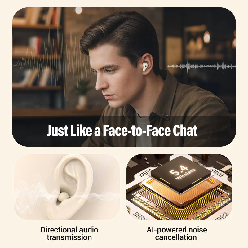🔥LAST DAY SALE - 49% OFF🎁Dual-Pair Wireless Bluetooth Headset with LED Charging Case - Image 4