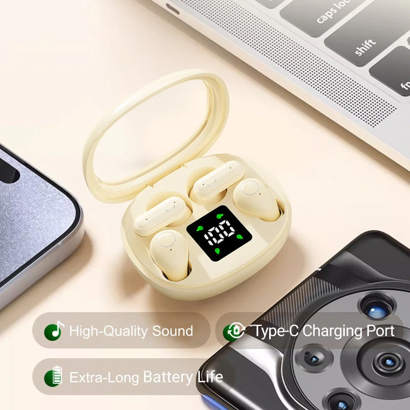 🔥LAST DAY SALE - 49% OFF🎁Dual-Pair Wireless Bluetooth Headset with LED Charging Case - Image 5