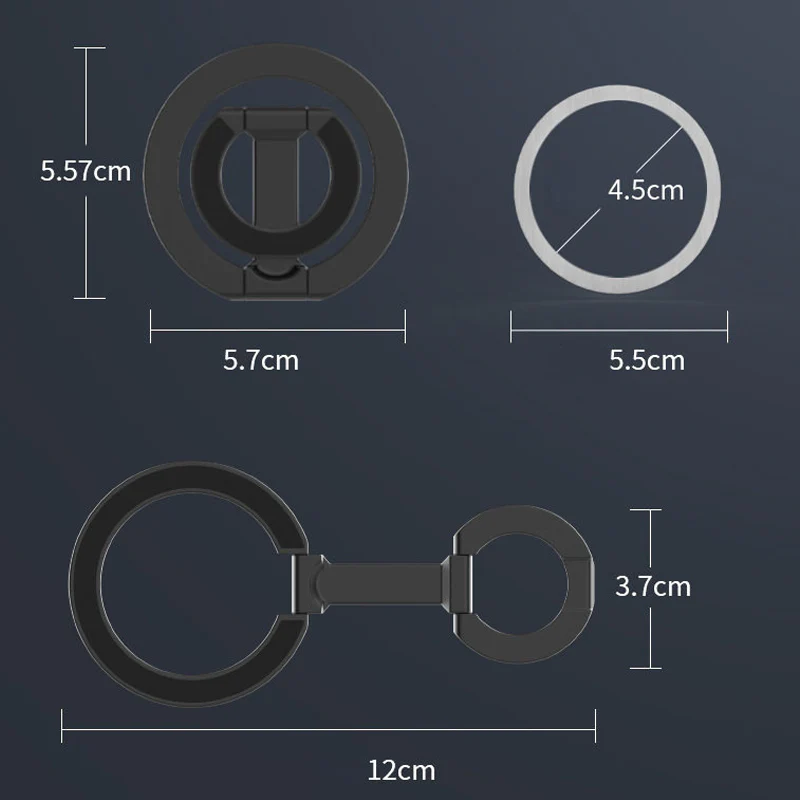 Dual-Sided Magnetic Ring Holder & Stand - Image 5