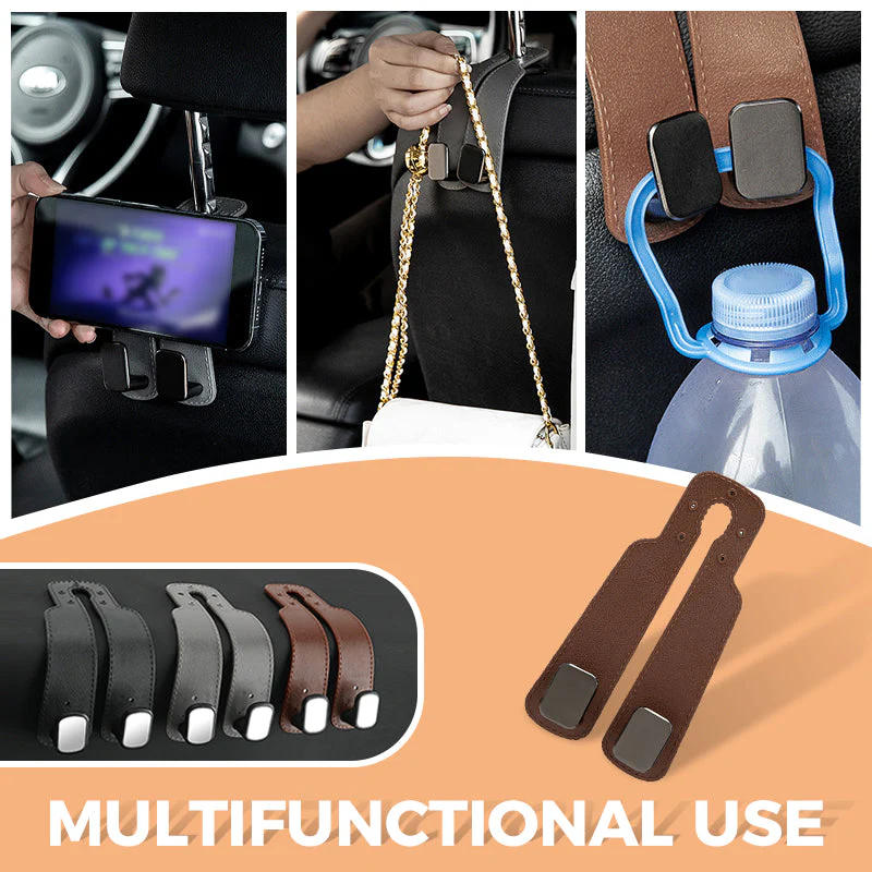 Durable Car Seat Headrest Hook Storage Organizer - Image 4