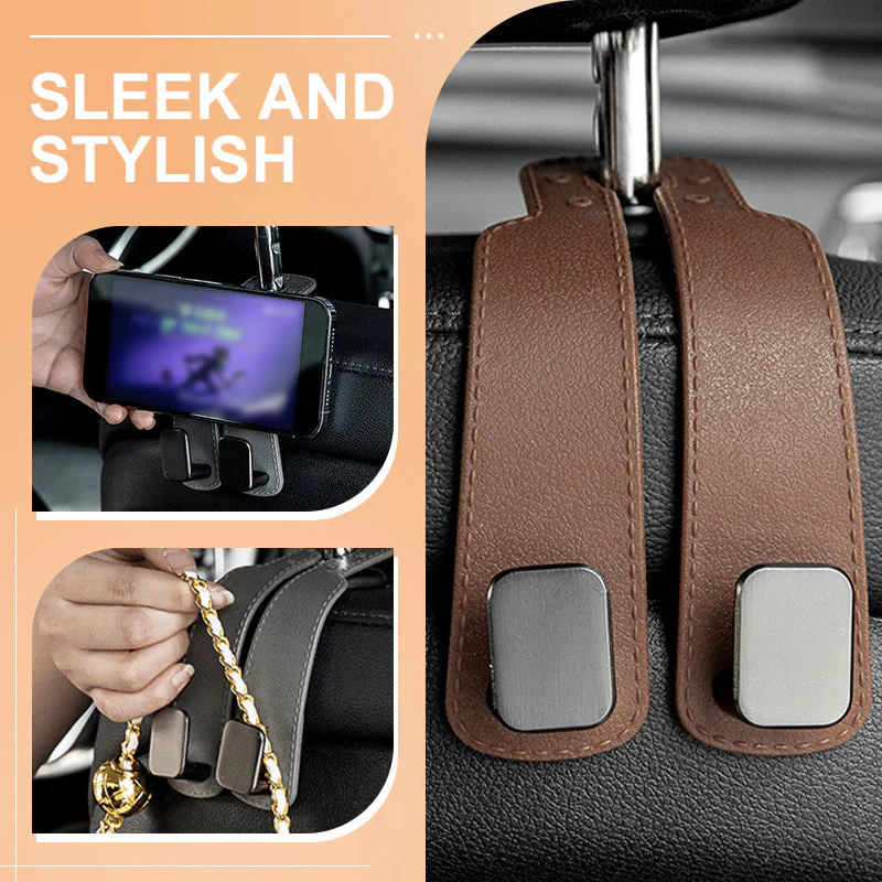 Durable Car Seat Headrest Hook Storage Organizer - Image 5
