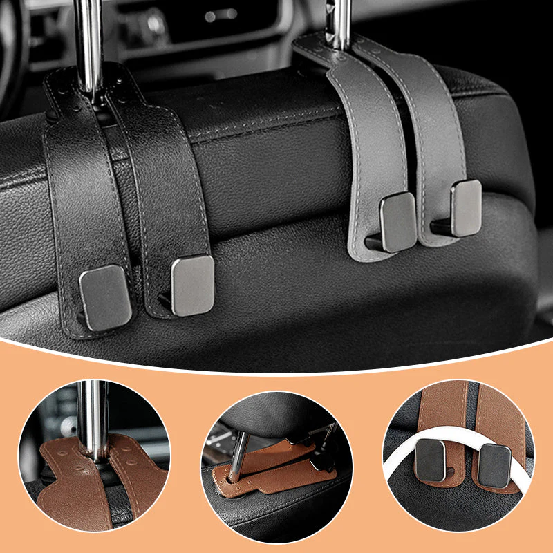 Durable Car Seat Headrest Hook Storage Organizer - Image 6