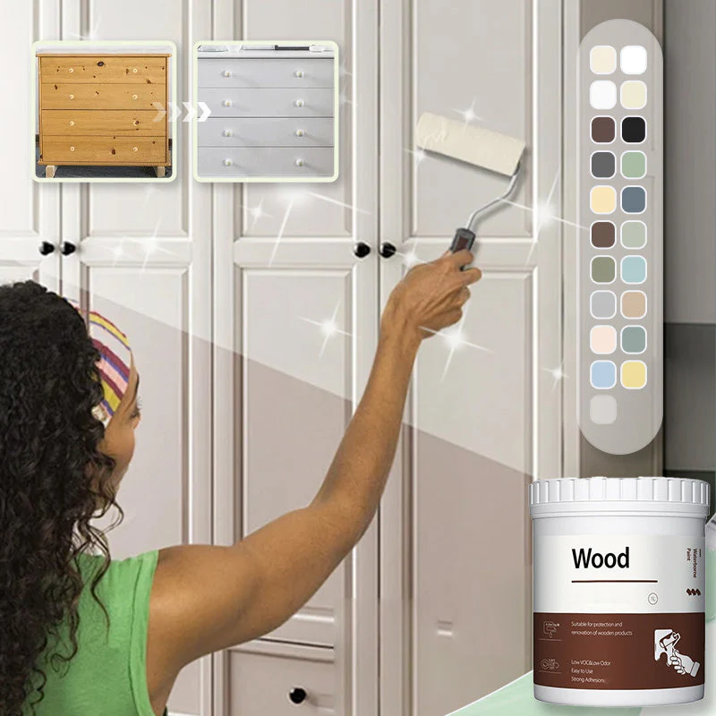 🍃Water-based Environmentally Friendly Odorless Wood Furniture Repair and Renovation Paint