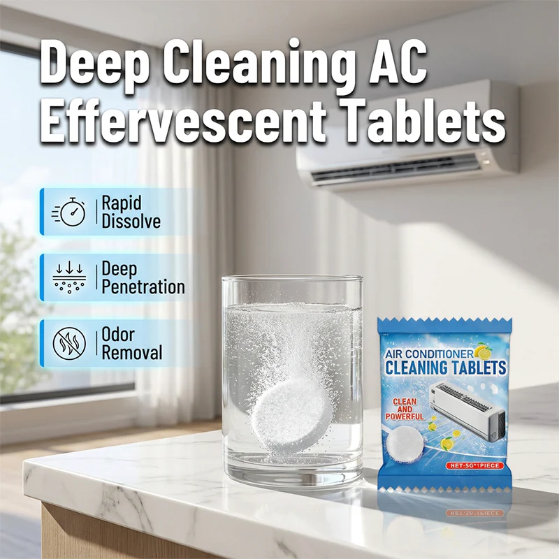 Effervescent Air Conditioner Cleaning Tablets - Image 3