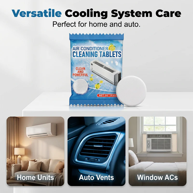 Effervescent Air Conditioner Cleaning Tablets - Image 7