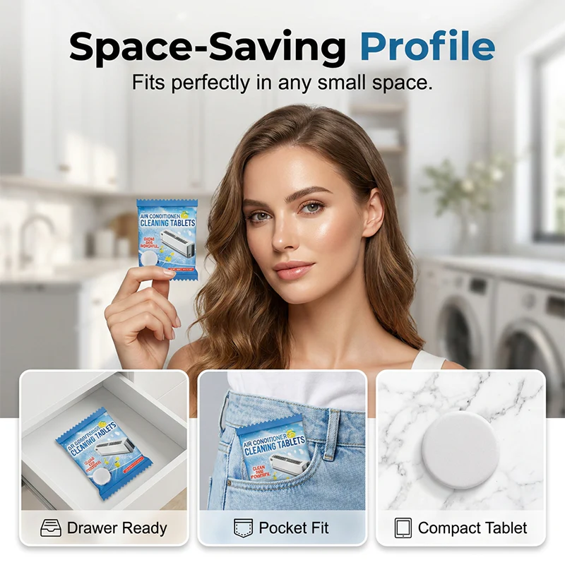 Effervescent Air Conditioner Cleaning Tablets - Image 8