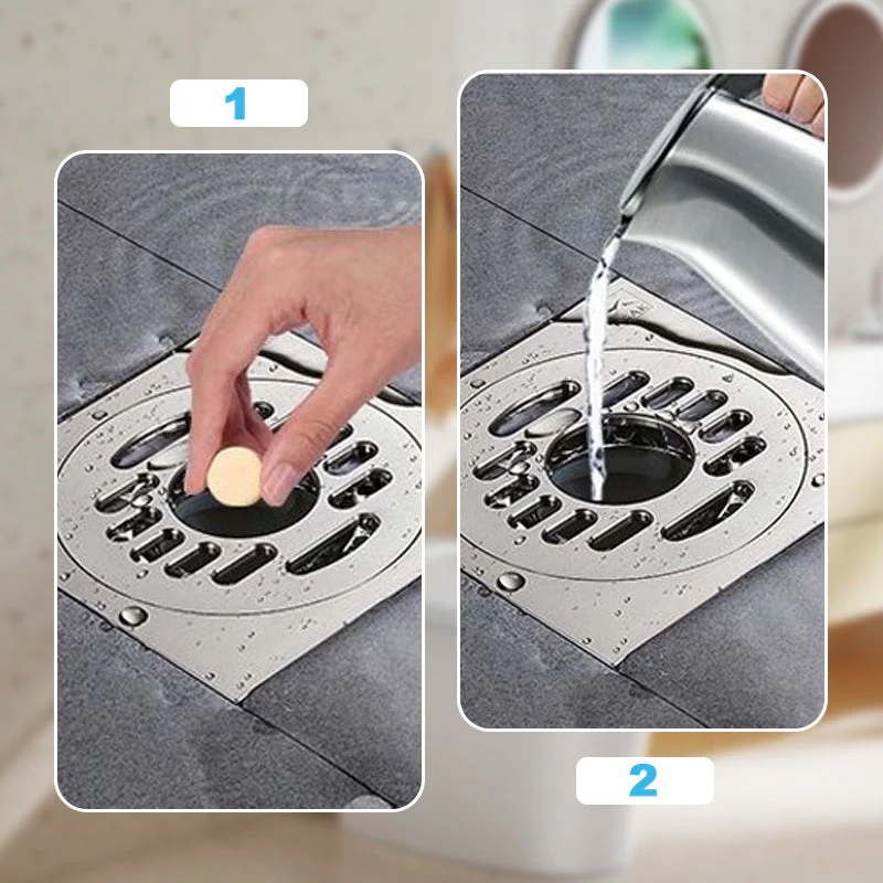 🔥50% OFF ❤️Powerful Cleaning Effervescent Tablets for Pipe, Fast Dissolve Hair Grease Clogs, Deodorizing Antibacterial Pipe Cleaner for Sink Toilet Floor Drain - Image 4