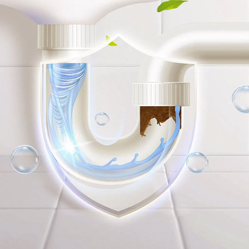 🔥50% OFF ❤️Powerful Cleaning Effervescent Tablets for Pipe, Fast Dissolve Hair Grease Clogs, Deodorizing Antibacterial Pipe Cleaner for Sink Toilet Floor Drain - Image 5