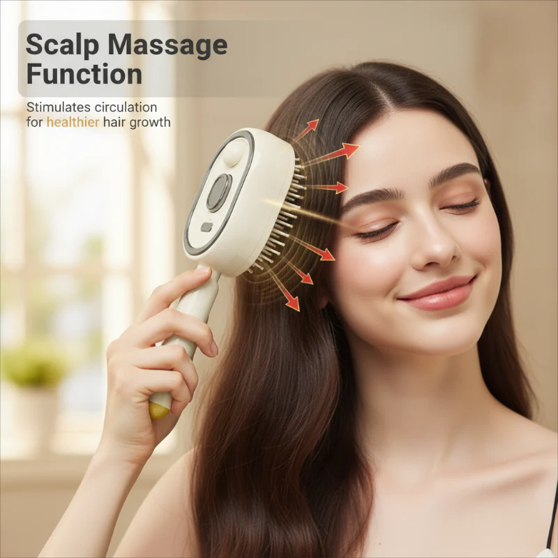 📢📢50% OFF!! ⏰✨Electric hairbrush with spray and massage🔥 - Image 5