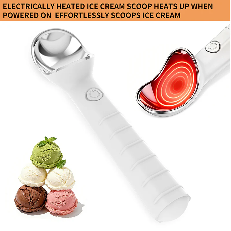 🥄 50% OFF NOW! ⚡ Electric Self-Melting Ice Cream Spoon – Heats Instantly, Smooth Scooping & Perfect for Effortless Dessert Enjoyment 🍦 - Image 3