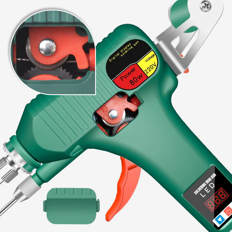 🔥Hot Sale 50% Off🔥High Power Digital Display Manual Automatic Tin Wire Feeding Electric Soldering Iron - Image 3