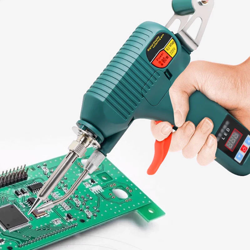 🔥Hot Sale 50% Off🔥High Power Digital Display Manual Automatic Tin Wire Feeding Electric Soldering Iron - Image 4