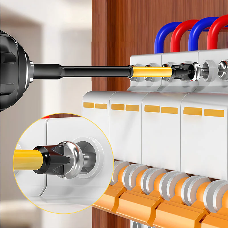 Electrician Anti-Slip Slotted Screwdriver - Image 2