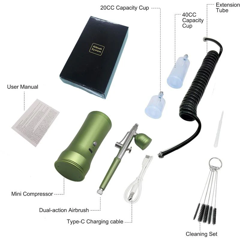 ⏳Time-Limited Special⏰Electric Airbrush Kit with Compressor - Image 9