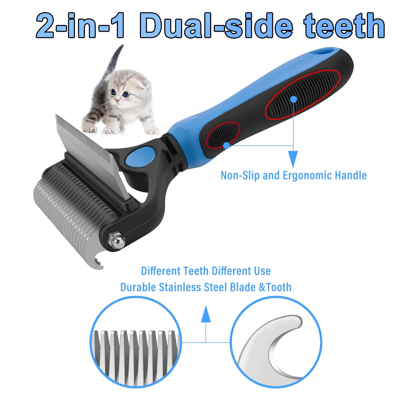 Professional Deshedding Tool For Dogs And Cats - Image 12
