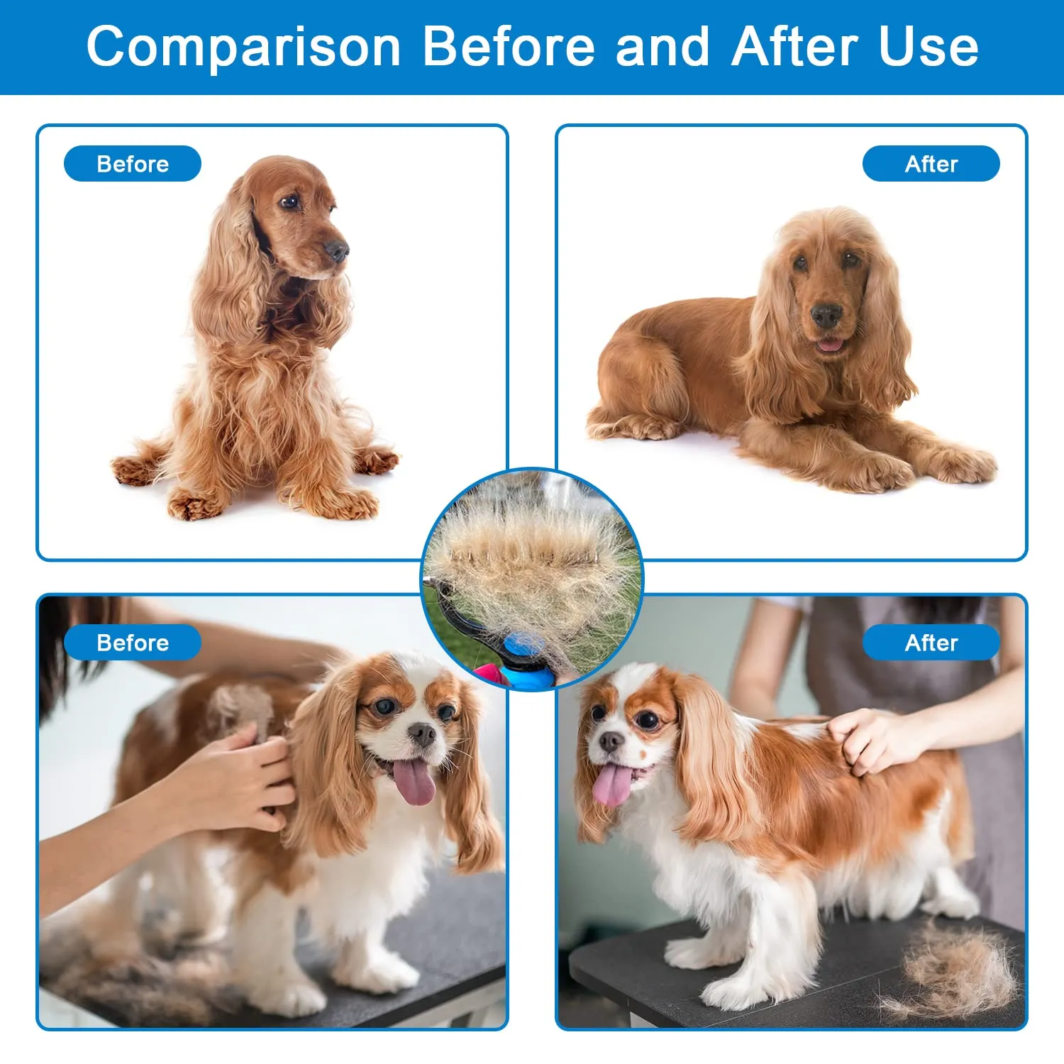 Professional Deshedding Tool For Dogs And Cats - Image 6
