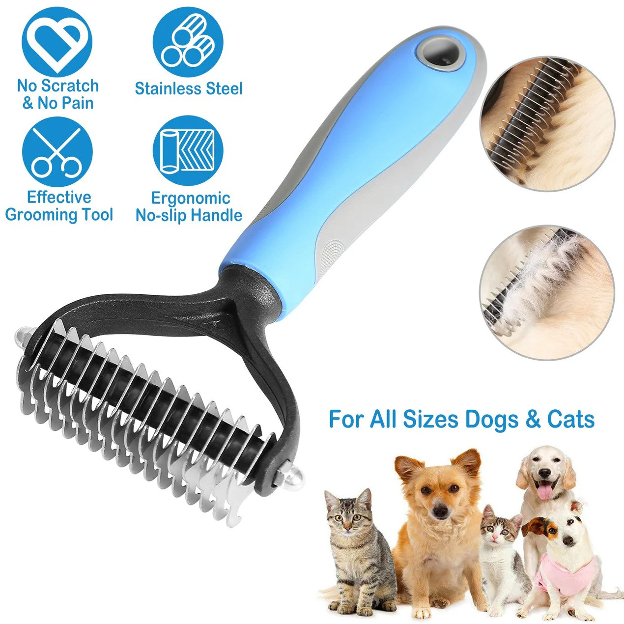Professional Deshedding Tool For Dogs And Cats - Image 8