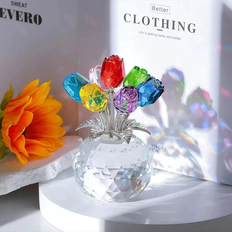 π 50% OFF! π Everlasting Crystal Rose in Vase β Handcrafted Sparkling Keepsake, Fade-Resistant & Perfect Gift πΉβ¨