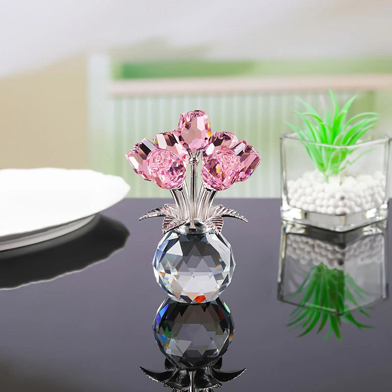 π 50% OFF! π Everlasting Crystal Rose in Vase β Handcrafted Sparkling Keepsake, Fade-Resistant & Perfect Gift πΉβ¨ - Image 10