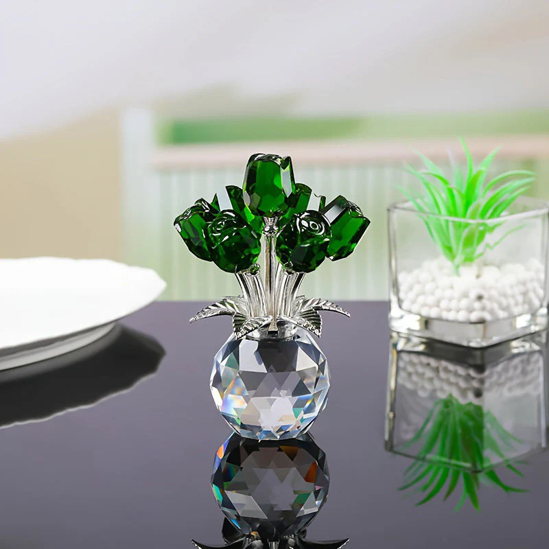π 50% OFF! π Everlasting Crystal Rose in Vase β Handcrafted Sparkling Keepsake, Fade-Resistant & Perfect Gift πΉβ¨ - Image 11