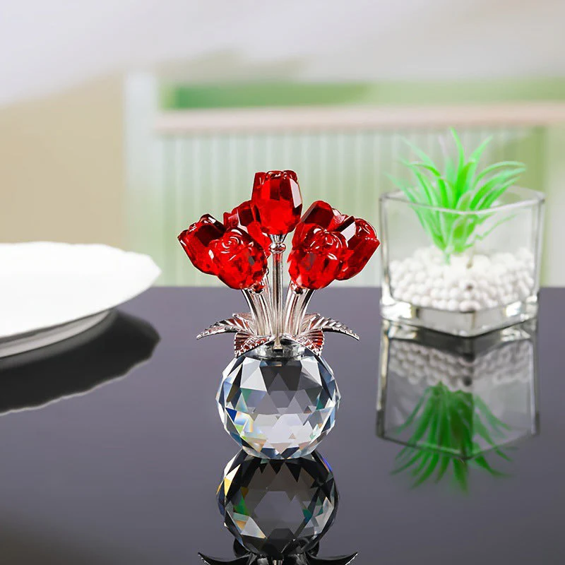 π 50% OFF! π Everlasting Crystal Rose in Vase β Handcrafted Sparkling Keepsake, Fade-Resistant & Perfect Gift πΉβ¨ - Image 8