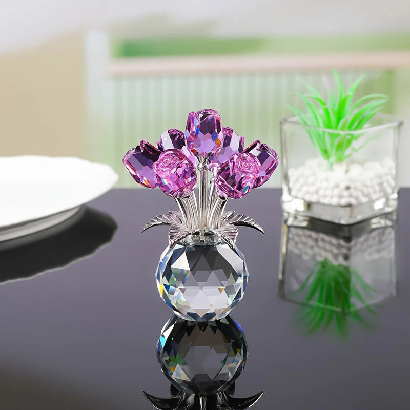 π 50% OFF! π Everlasting Crystal Rose in Vase β Handcrafted Sparkling Keepsake, Fade-Resistant & Perfect Gift πΉβ¨ - Image 9