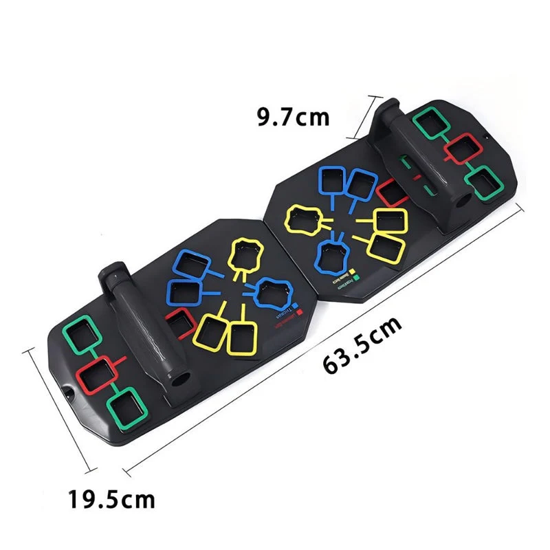 Foldable Color-Coded Push-Up Board - Image 9
