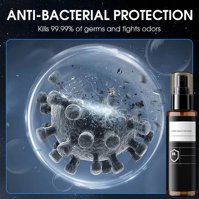 Fast Deep Razor Cleaning Spray – Essential for All Men in 2026 🎁✨ - Image 3