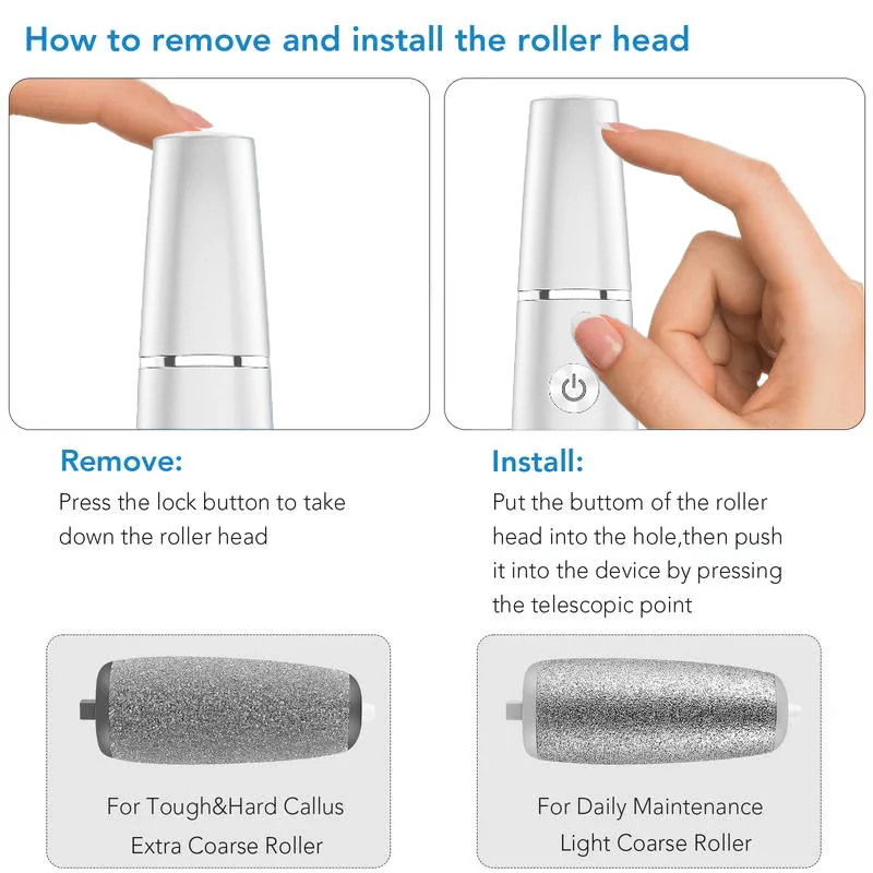 🔥BUY 2 GET 1 FREE💥-🎁Portable Electric Feet Callus Remover - Image 10