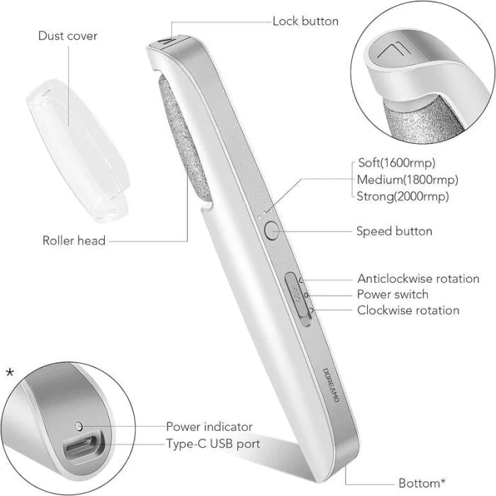 🔥BUY 2 GET 1 FREE💥-🎁Portable Electric Feet Callus Remover - Image 17