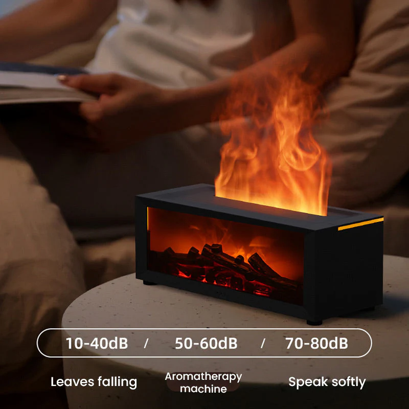 🔥 50% OFF – LAST DAY! 💦 Humidifier with fireplace effect – 7 LED colors and remote control, soothing atmosphere for home/office 🌙📦 - Image 10
