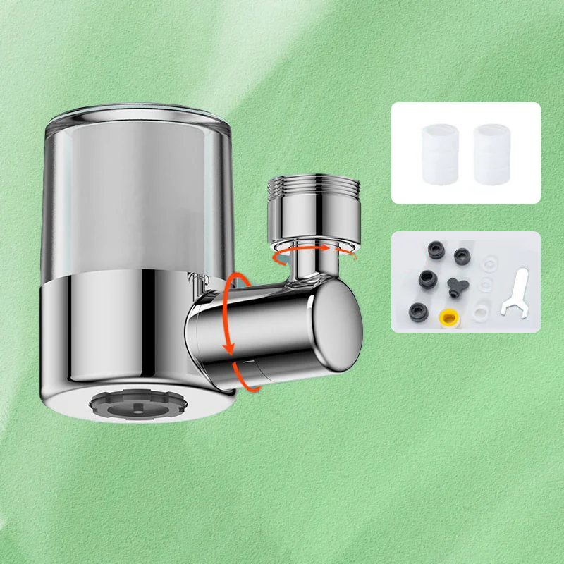 🥳2026 HOT SALE🥳💞50K+ SOLD!💥👵🌊 50% OFF! 720° Swivel Faucet Filter Nozzle – No more splashback! Gentle aerated spray & powerful rinse in one. Clean every corner without bending. 🚰🔄 - Image 11