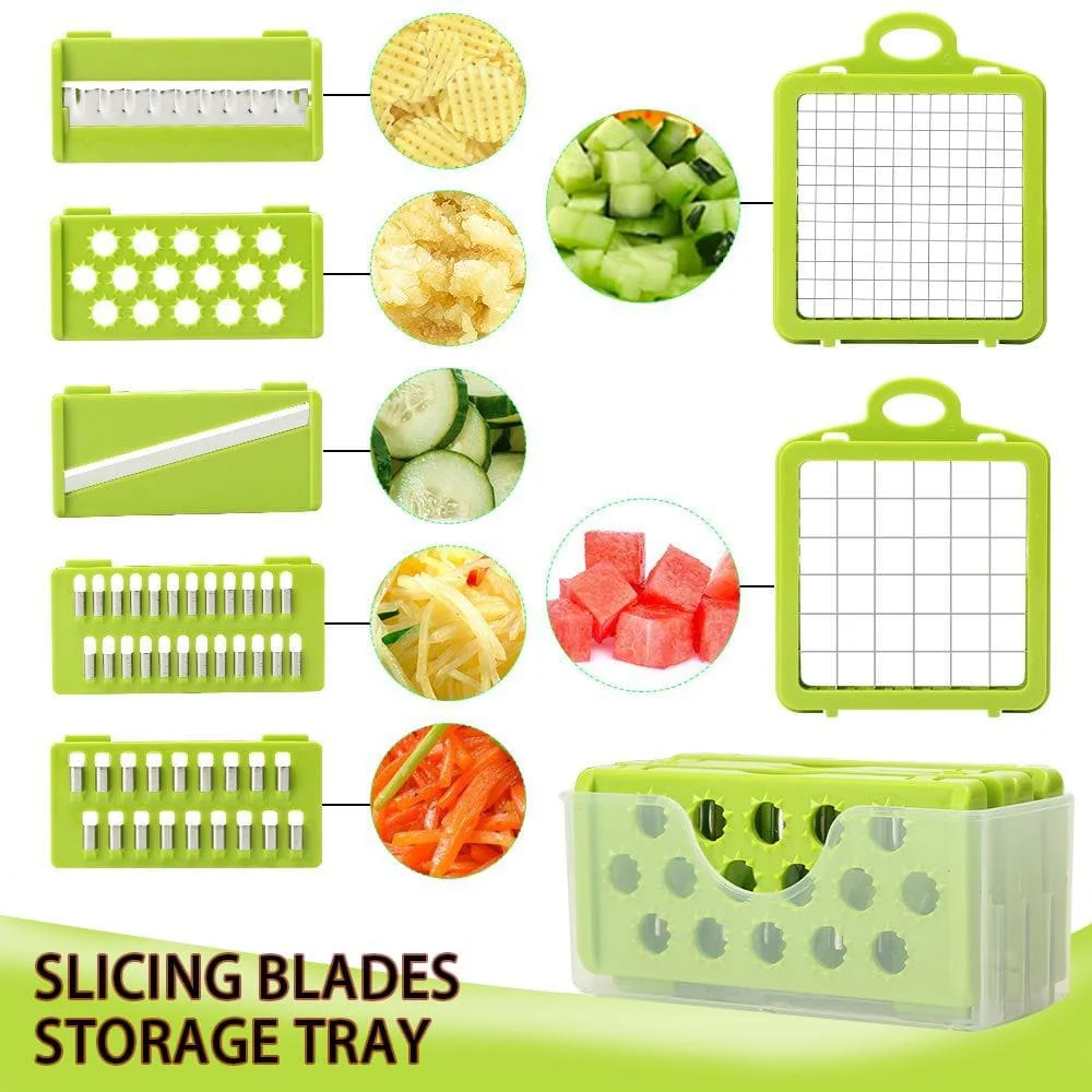 🎁 MOTHER’S DAY SALE 50% OFF!!! 🧑🍳Multi-Knife™ | Multi-function vegetable cutter | 16-piece set🥗 - Image 5