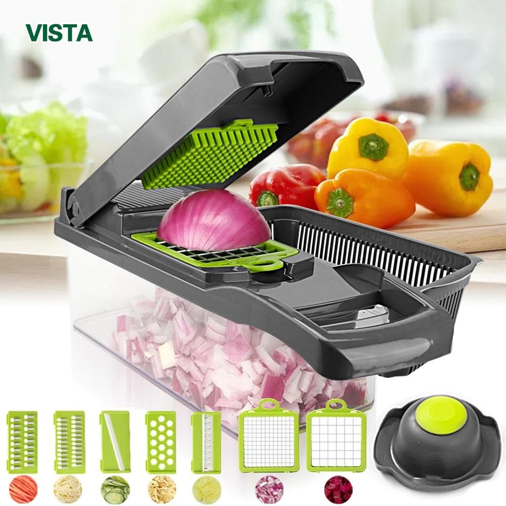 🎁 MOTHER’S DAY SALE 50% OFF!!! 🧑🍳Multi-Knife™ | Multi-function vegetable cutter | 16-piece set🥗 - Image 9