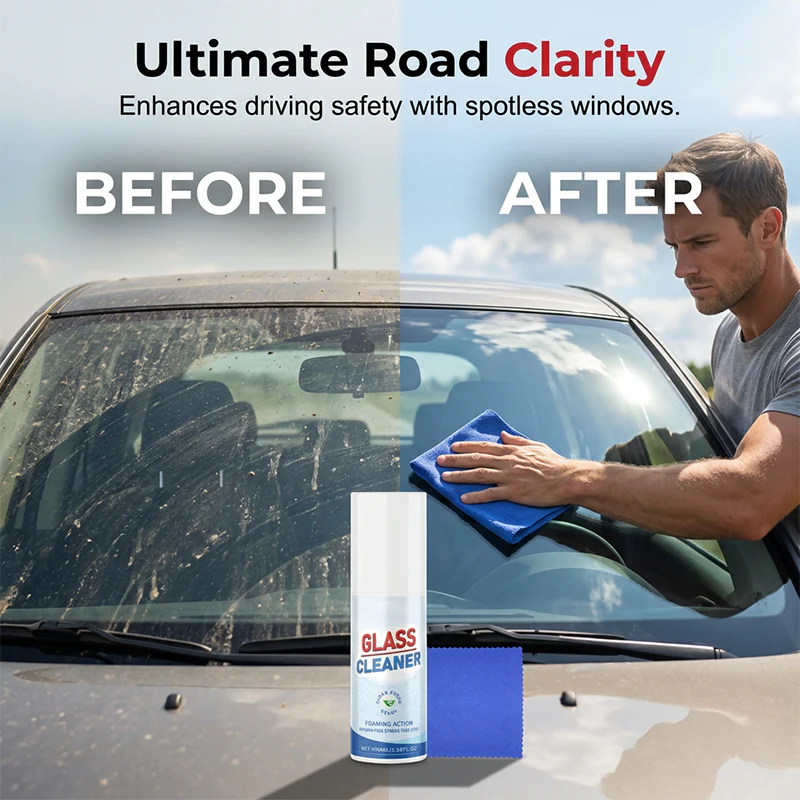 Foaming Glass Cleaner for a Streak-Free Shine - Image 5