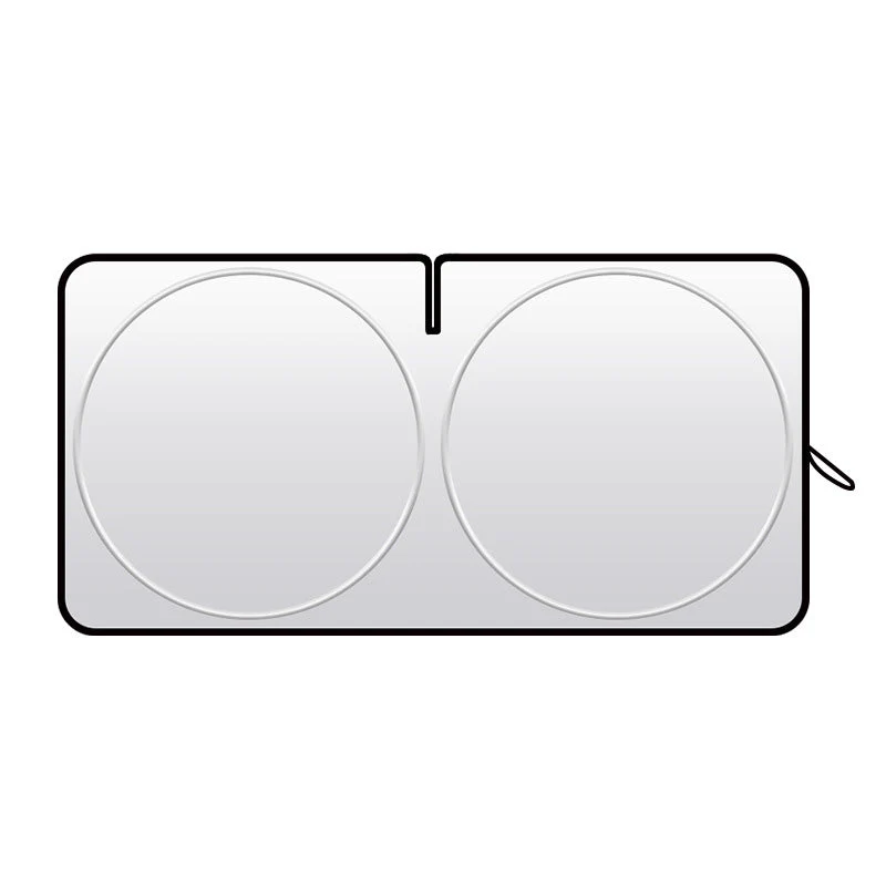 Foldable Car Windshield Sunshade with Storage Bag - Image 9