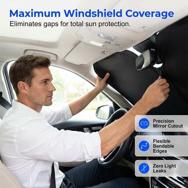 Foldable Car Windshield Sunshade - Image 3