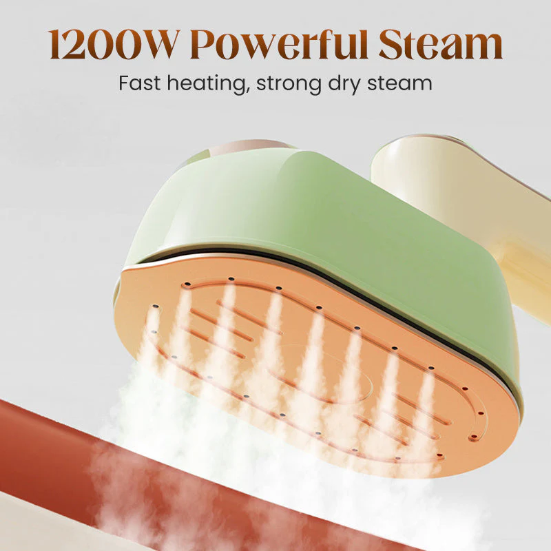 Foldable Handheld Steamer with 180° Rotating Handle - Image 3