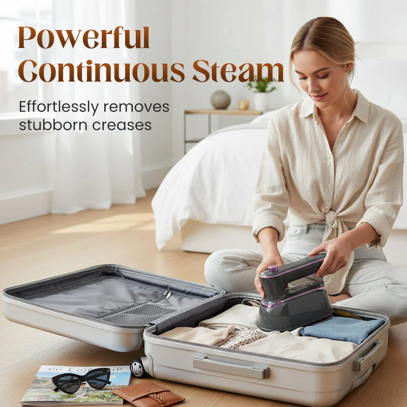 Foldable Handheld Steamer with 180° Rotating Handle - Image 7