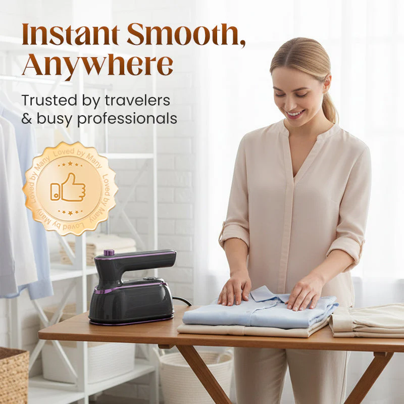 Foldable Handheld Steamer with 180° Rotating Handle - Image 8